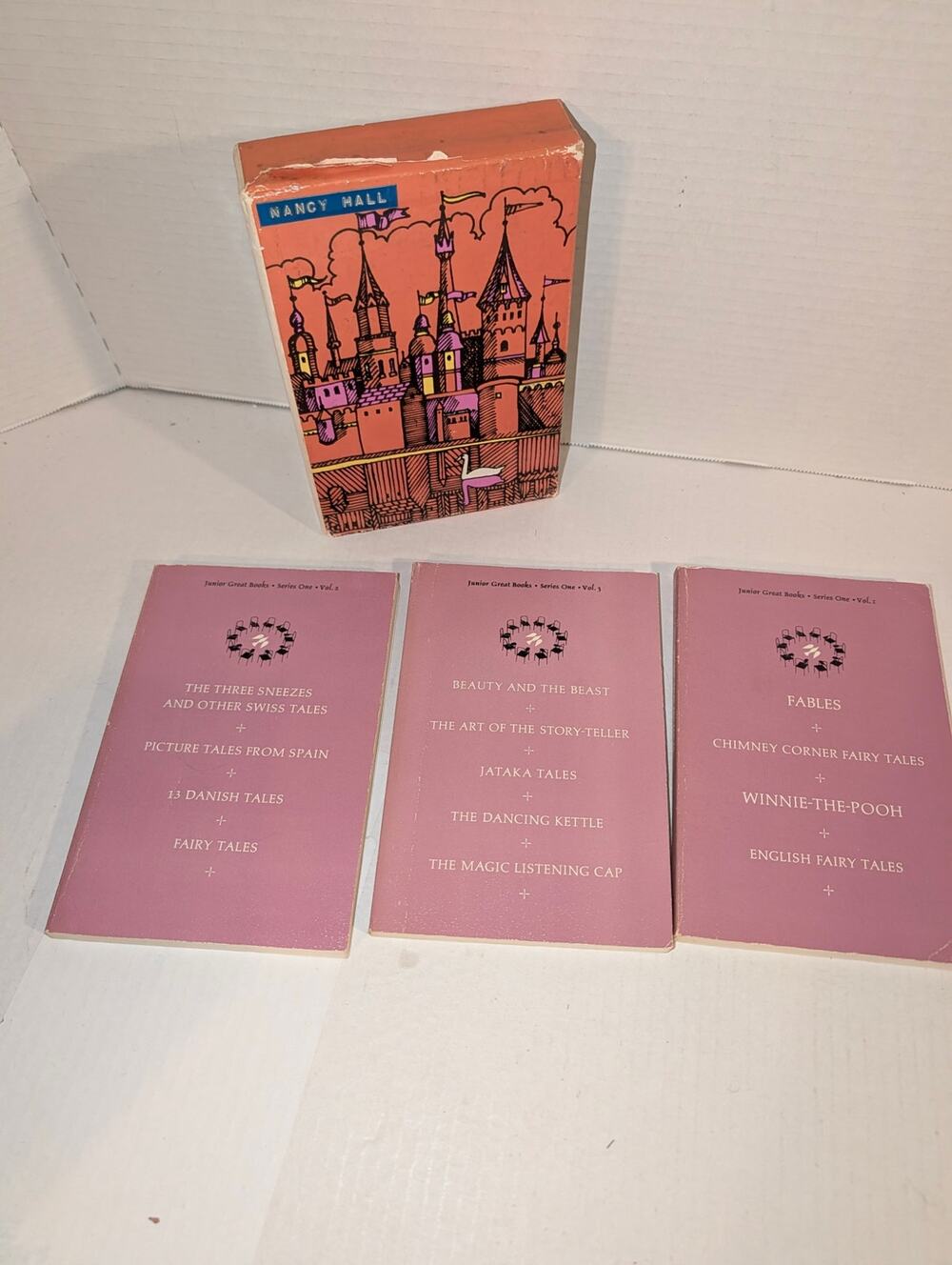 Vintage 1967 The Junior Great Books Discussion Program Series One Volumes 1,2,3